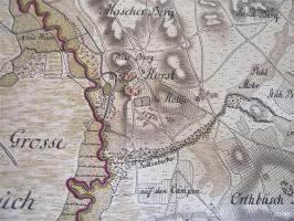 Karte Horst 1772-A